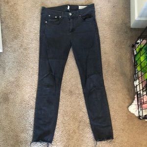 Rag and bone ankle skinny jeans